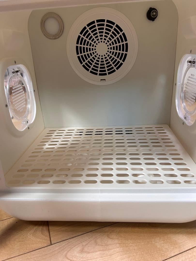 ペット用ドライヤー ホワイト 風量調整可能