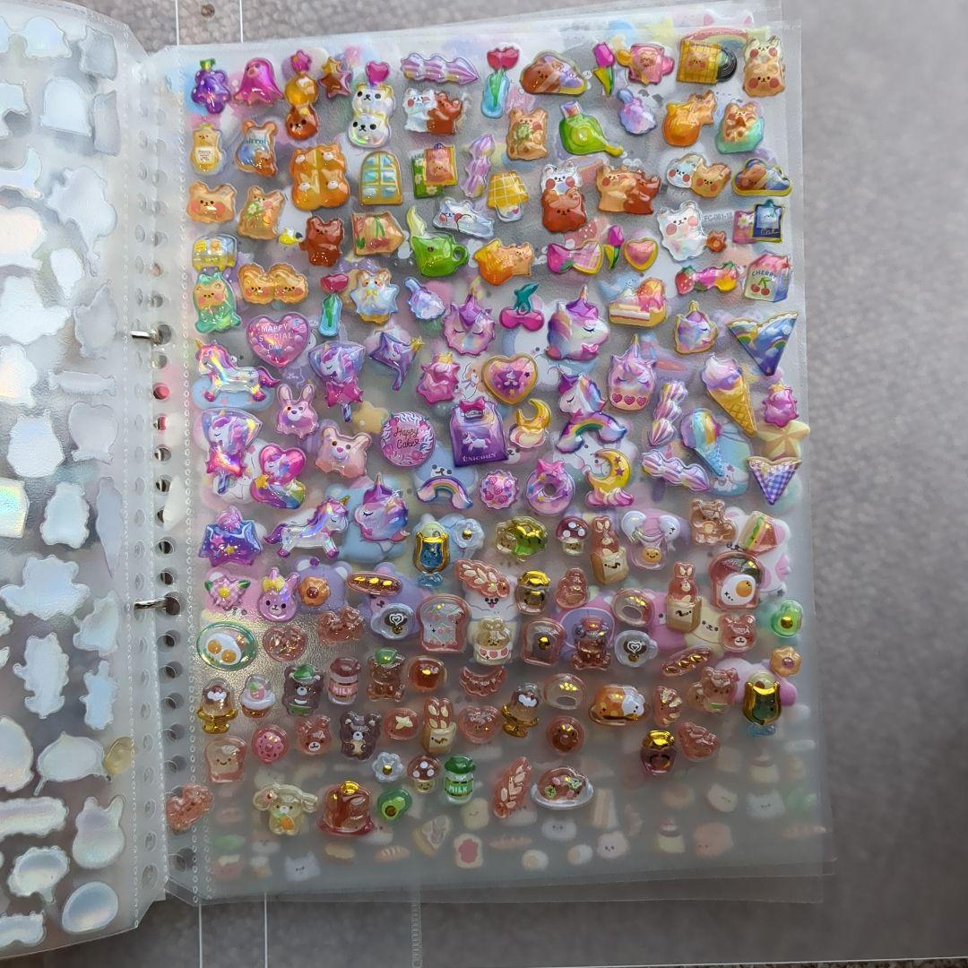 シール帳　完成品　A4サイズファイル