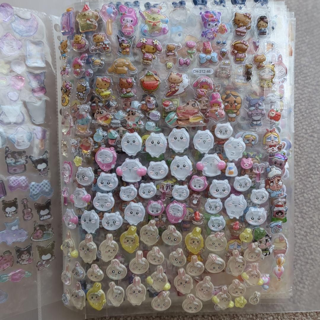 シール帳　完成品　A4サイズファイル