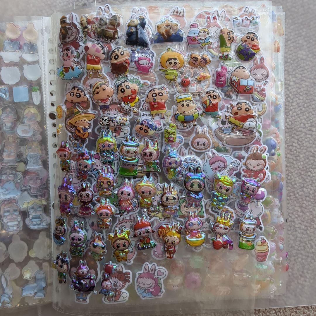 シール帳　完成品　A4サイズファイル