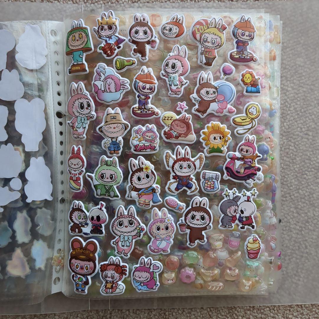 シール帳　完成品　A4サイズファイル