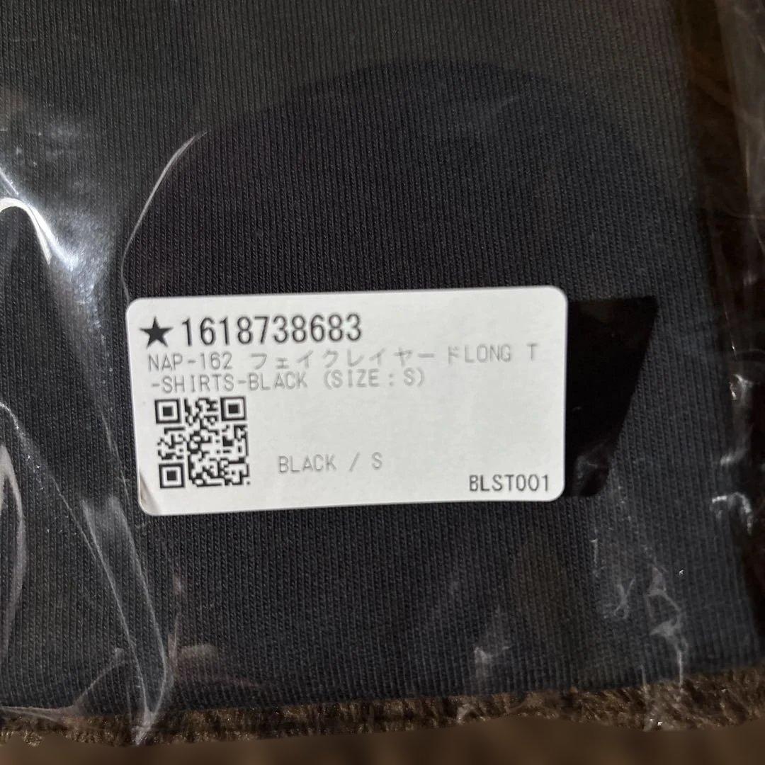 未開封　ナプタイム ロングTシャツ ブラック S