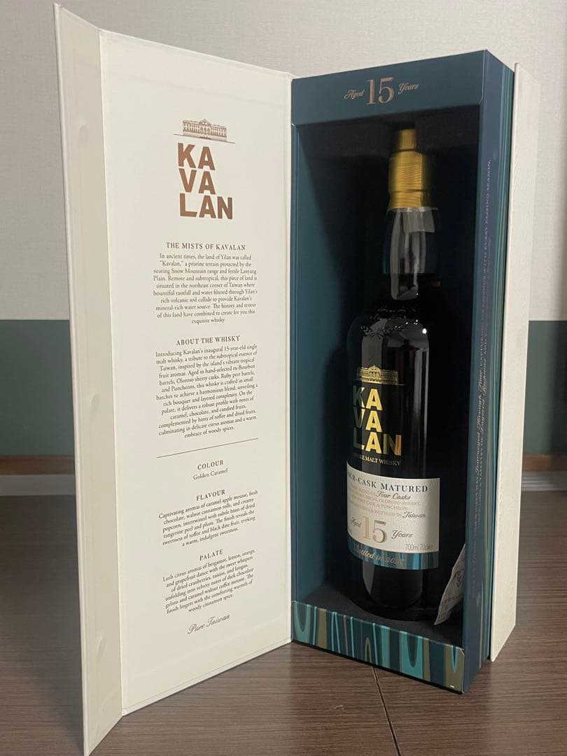 カバラン　KAVALAN FOUR CASK MATURED 15年 700ml