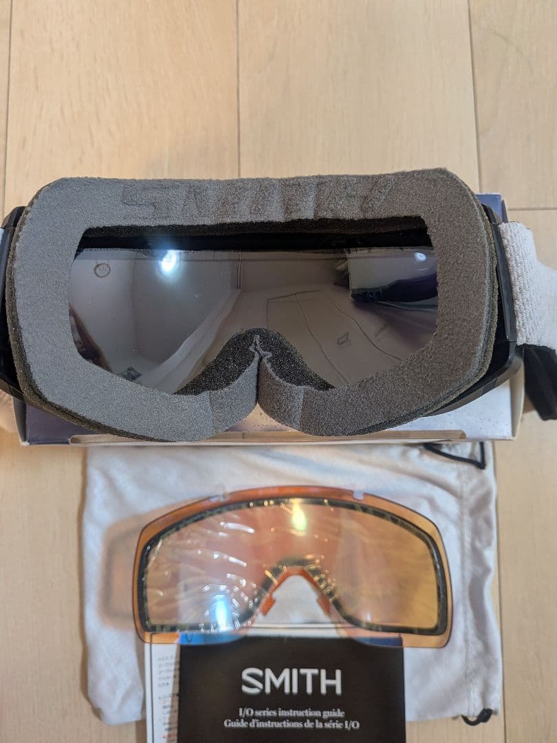 SMITH I/O ゴーグル ミラー レンズ付き