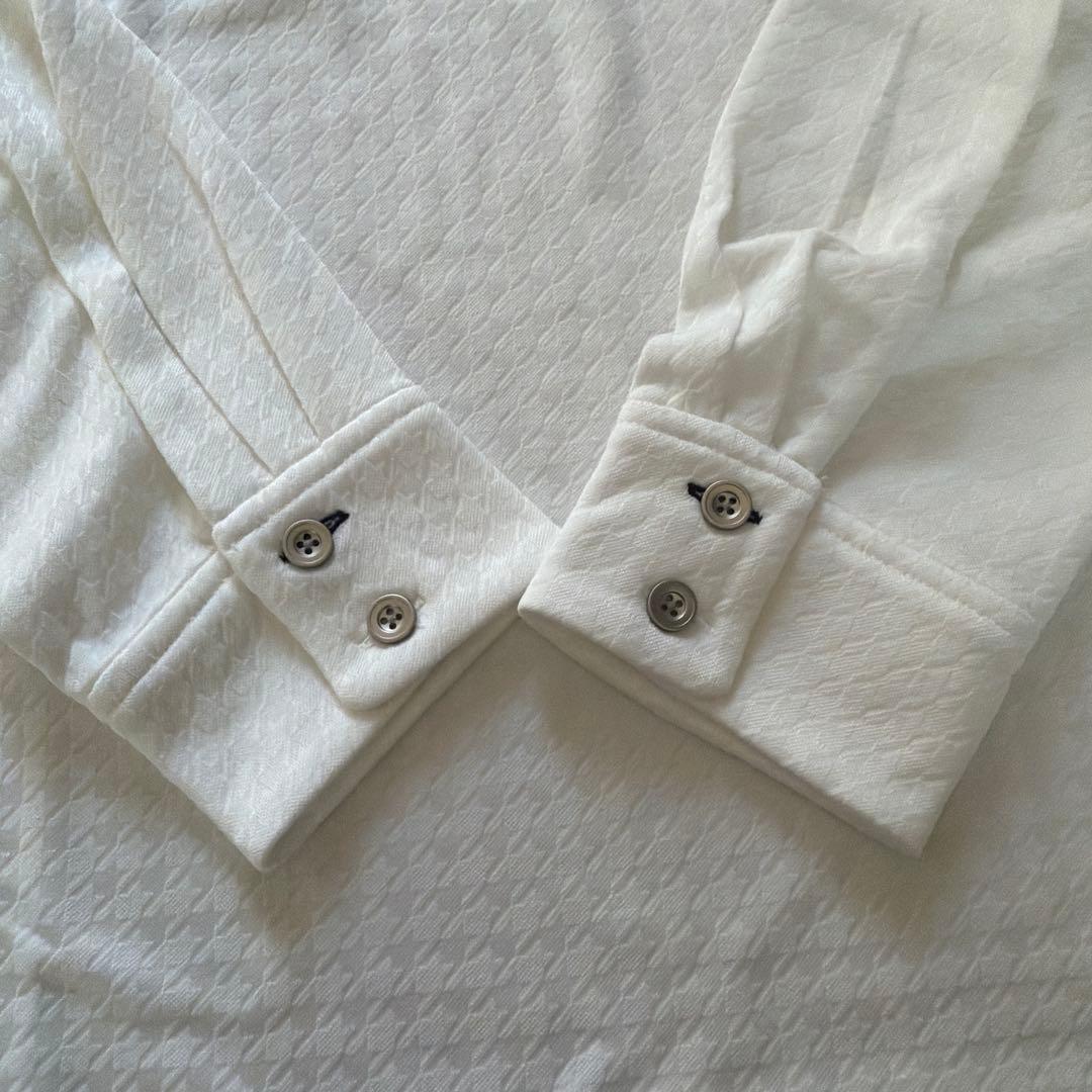 Heal Creek（ヒールクリーク）千鳥ジャガード長袖シャツ