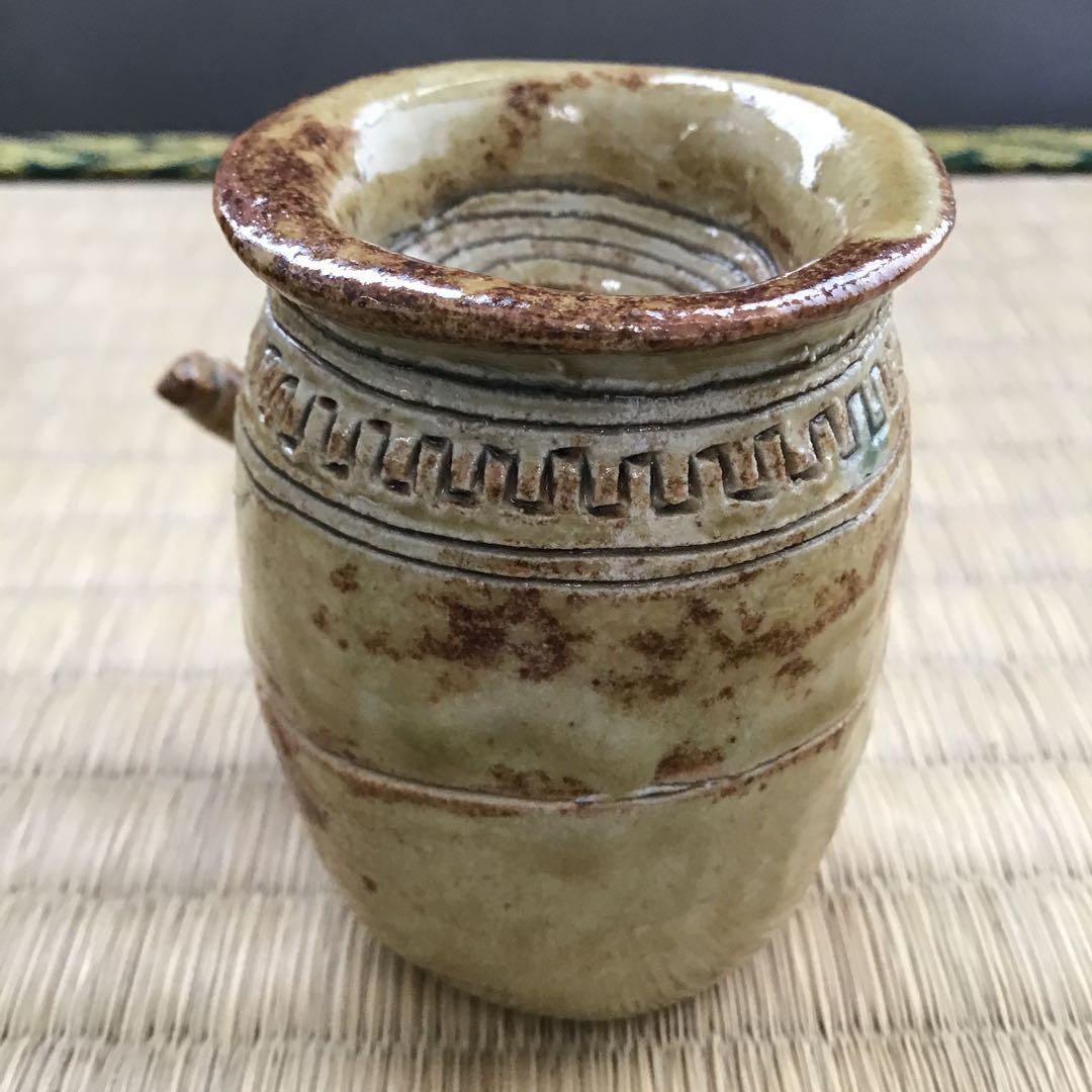 茶道具　香合　司馬温公香合　甫斉作　栞　共箱　S108KG