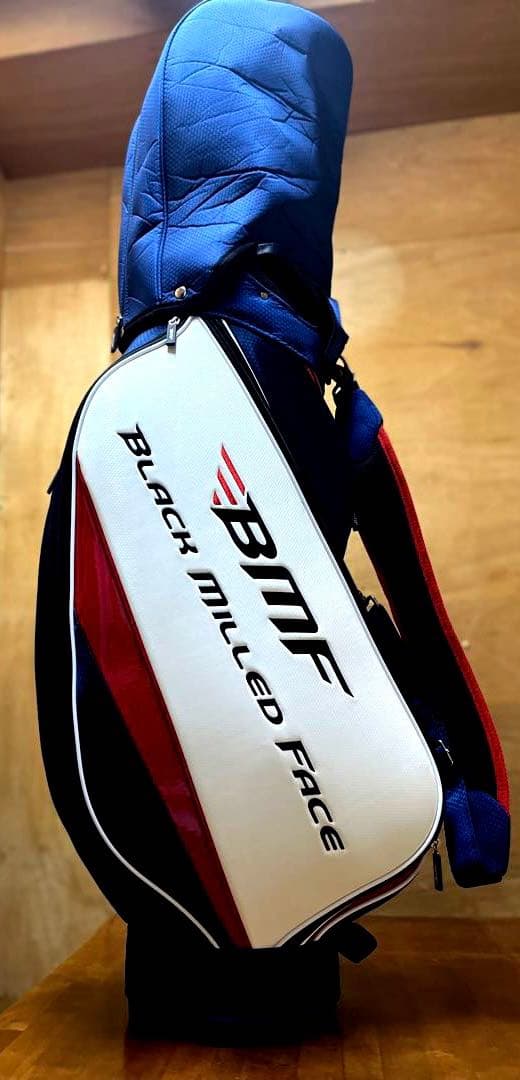 キャディーバック、ヘッドカバー、アイアン(5本)セット