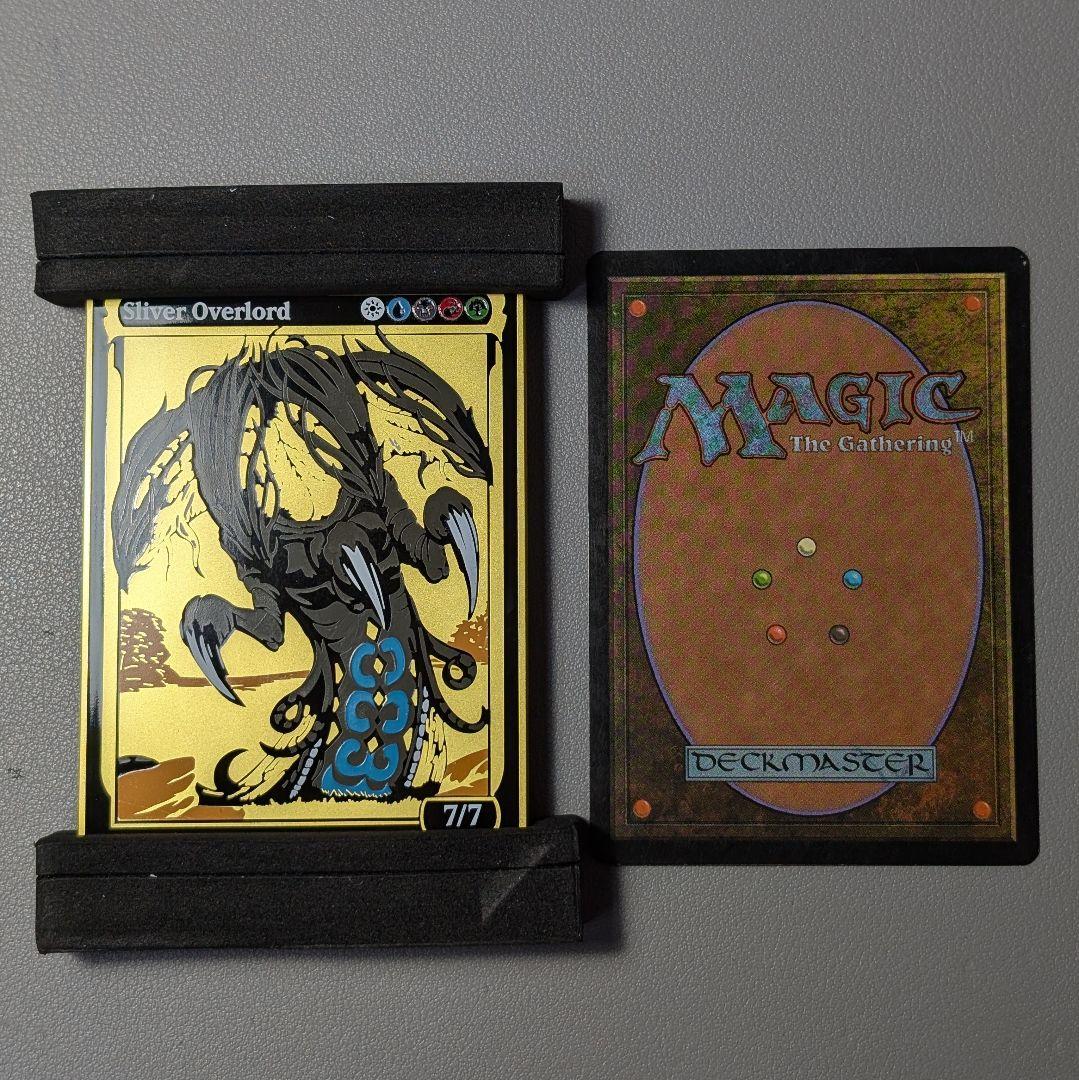 【未使用】MTG　Pinfinity　スリヴァーの首領　提示用　金属製