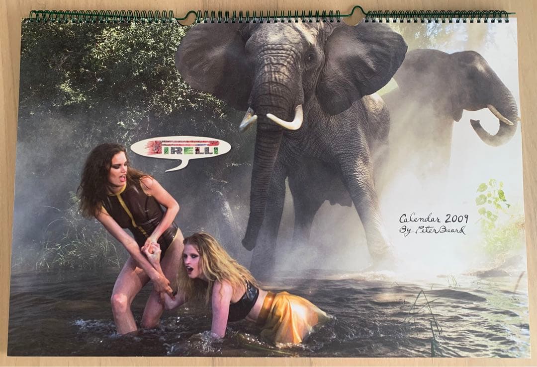 Peter Beard カレンダーPirelli 2009