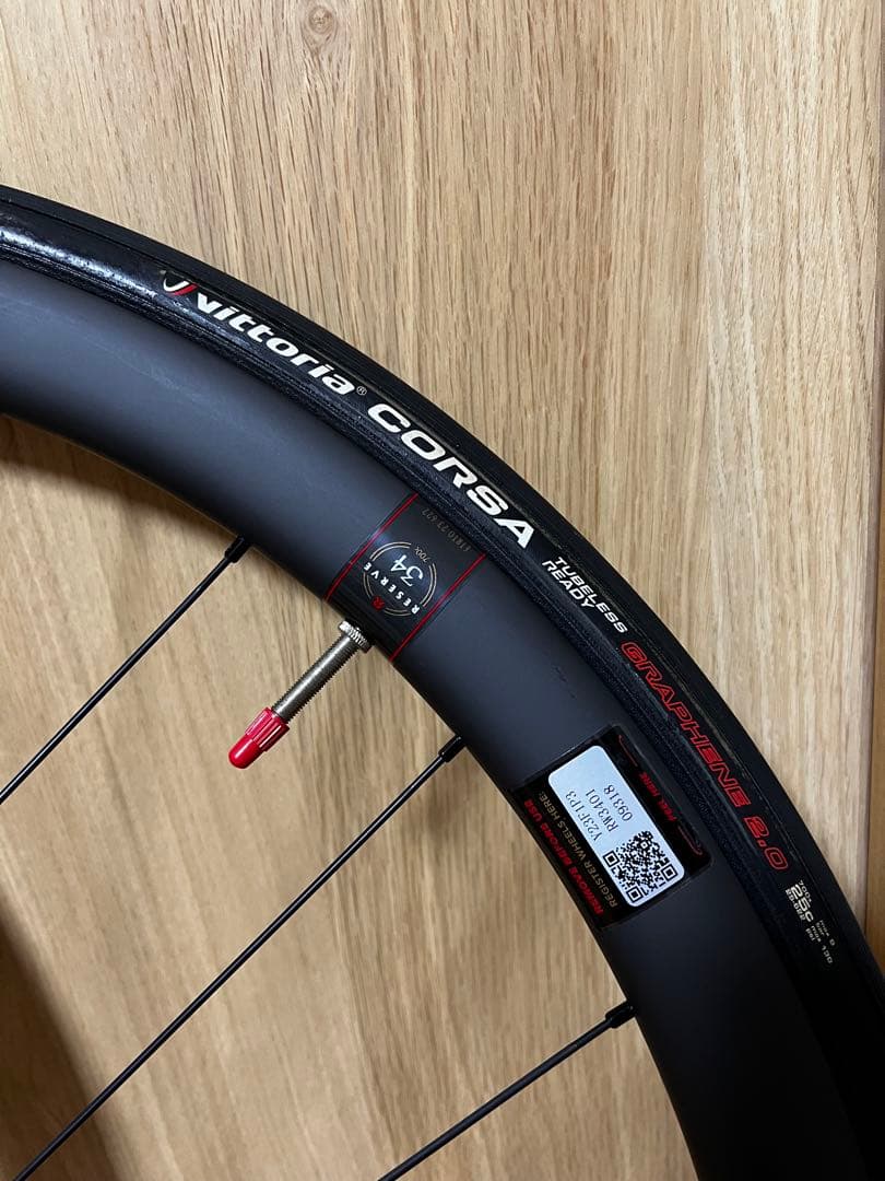 Sp1cE 未使用品　Reserve 34/37 カーボンディスクホイール