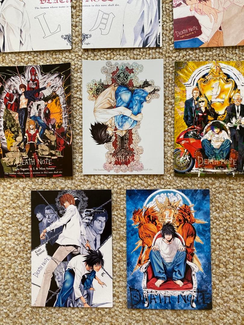 デスノート【レア】Ｌ！カード！夜神月！シークレット！ワタリ！入手困難！ジャンプ！