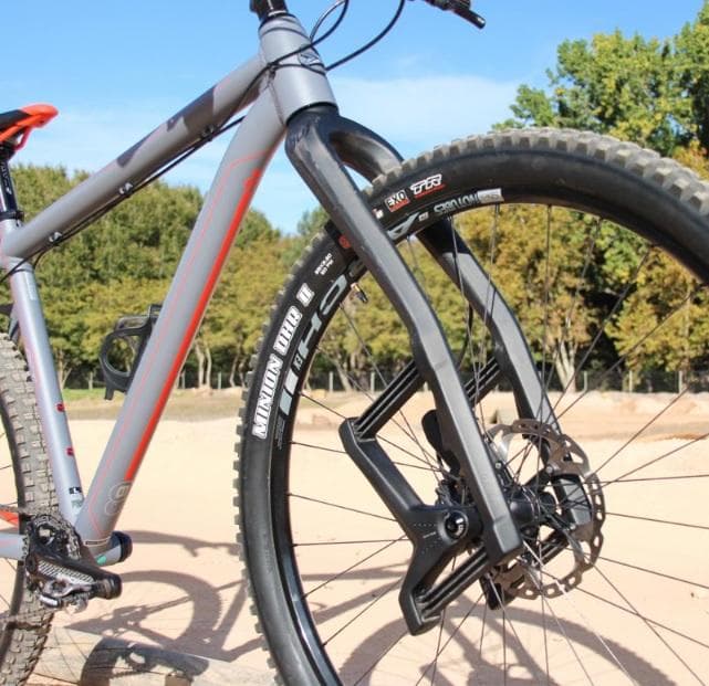 【激レア】LAUF カーボン板バネサスペンションフォーク