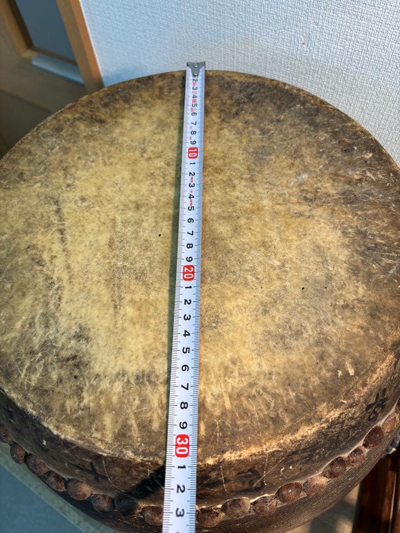 時代物 和太鼓　骨董品　明治時代