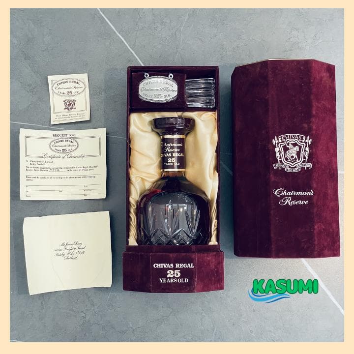 シーバスリーガル25年 チェアマンズリザーブ