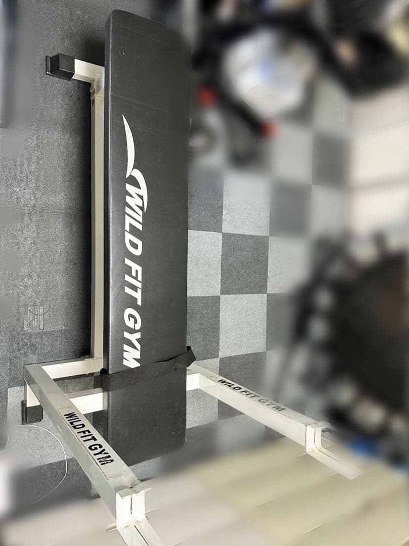 【配送要相談】ワイルドフィットジム　ベンチ スクワット ウエイト68kgセット