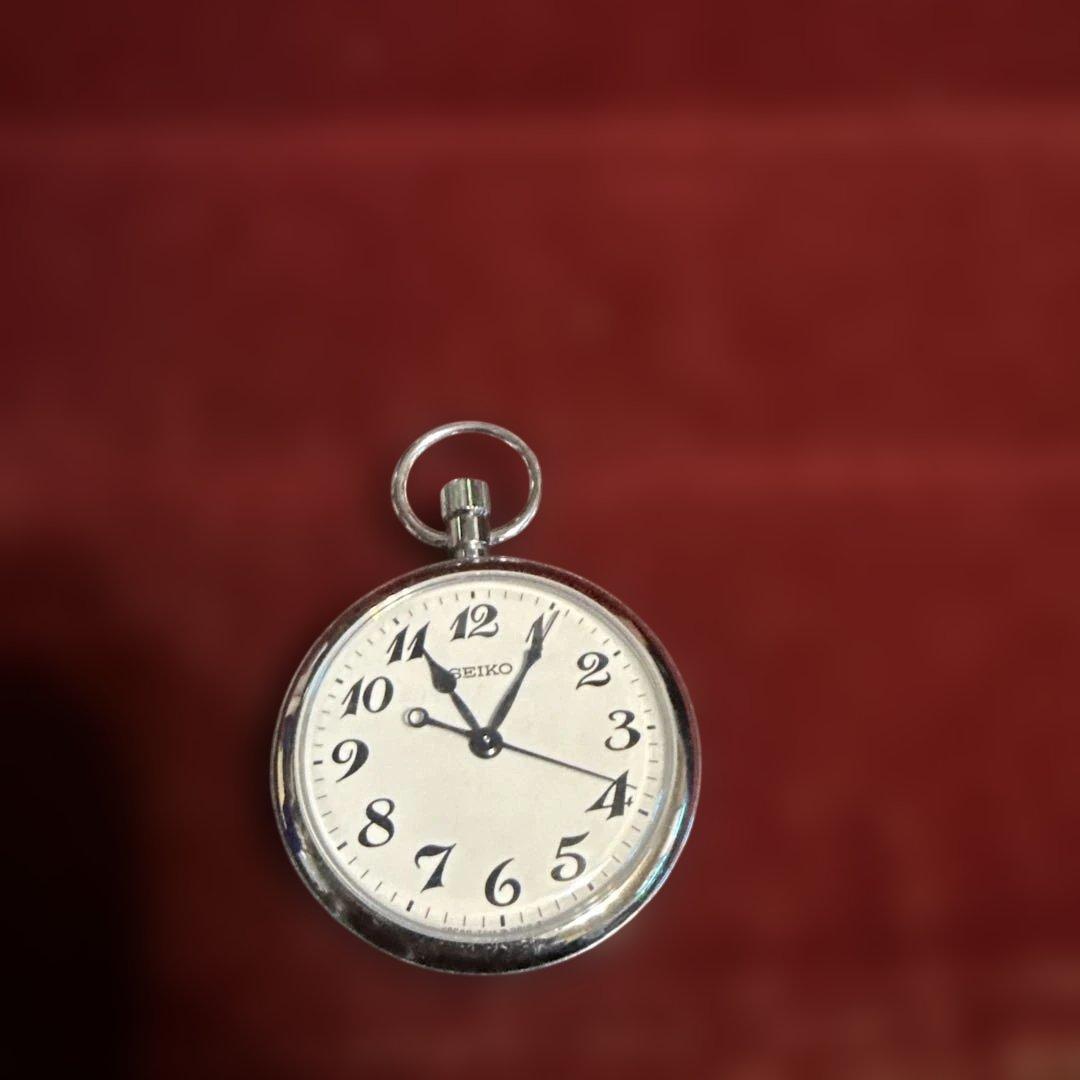 SEIKO 懐中時計 7011-0010 JR 貨物 稼働中