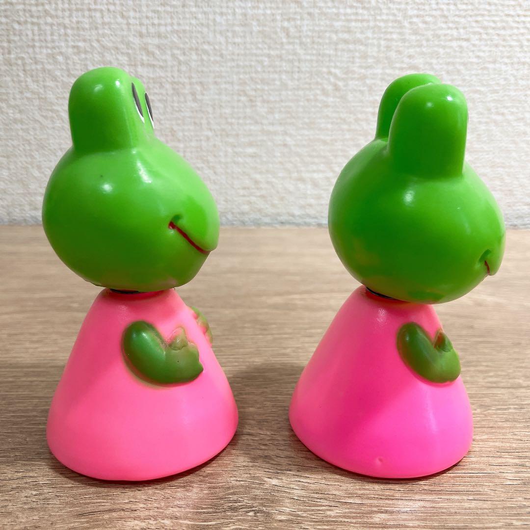 コルゲンコーワ ケロちゃん 首振り 首振りカエル ソフビ