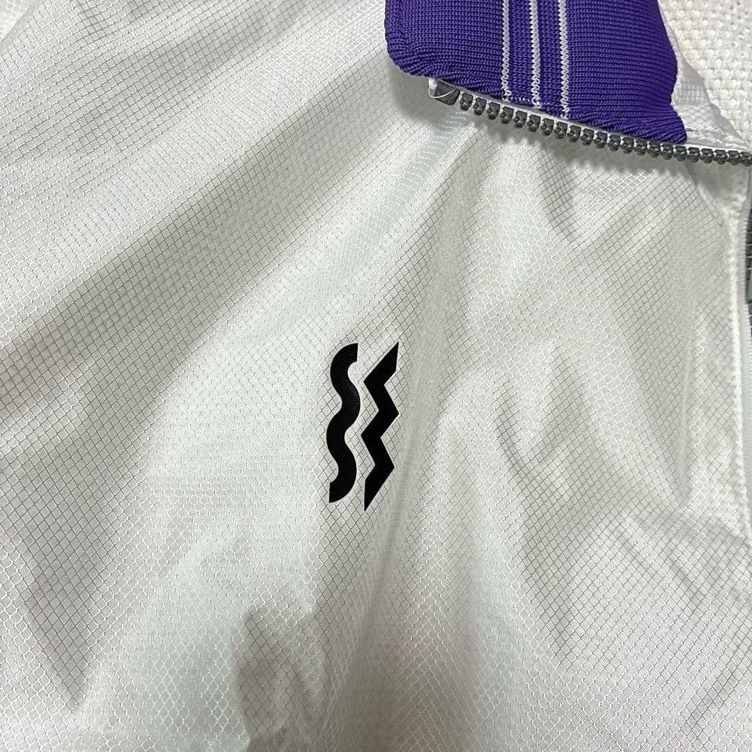 90s ミズノ スーパースター ウインドブレーカー　セットアップ 上下　白