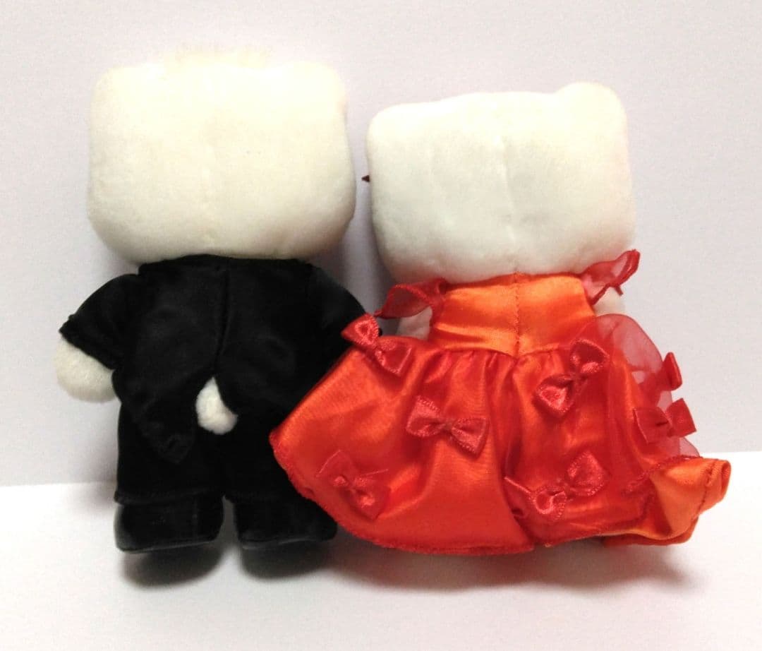 ハローキティ　キティ&ダニエル　サンリオ リボンドレスセット　レア　希少　レトロ