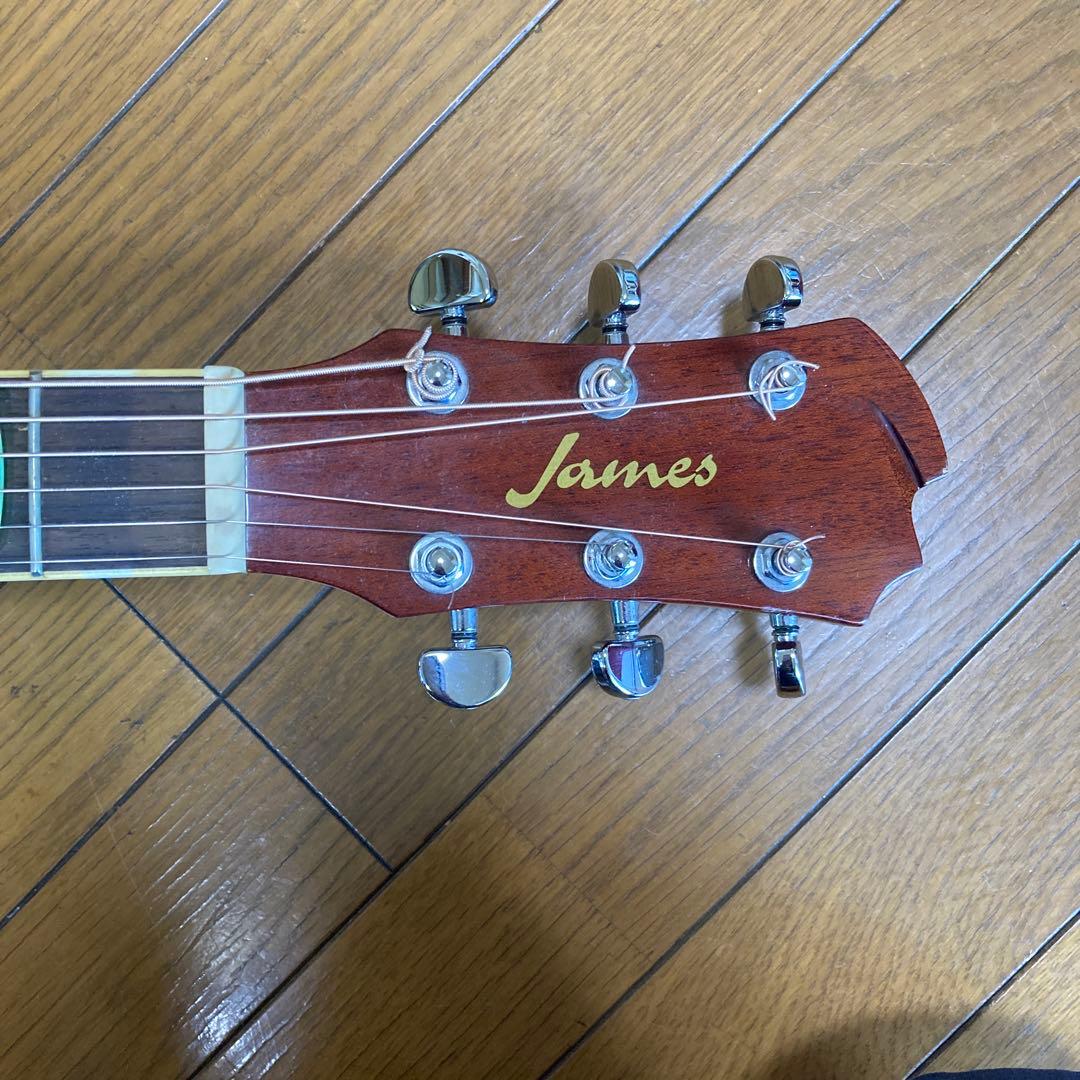 【値下しました】James アコースティックギター 本体&ソフトケース付き