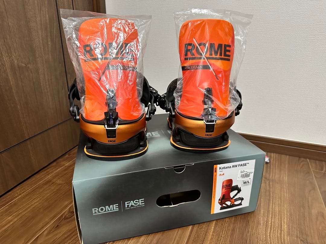 新品 ROME KATANA AW FASE25〜26 M/L サイズ　オレンジ