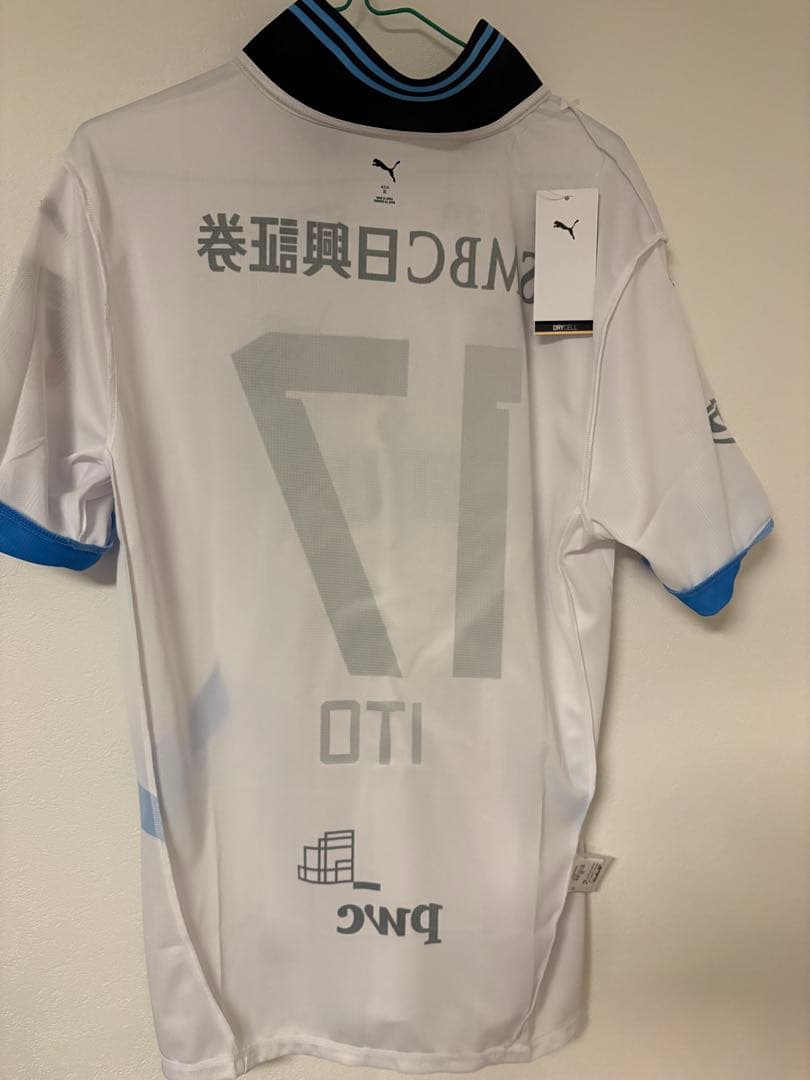 【新品】川崎フロンターレアウェイユニフォーム 伊藤達哉 17番2025 XL