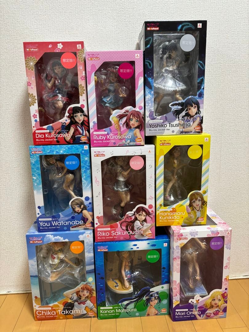 With Fans サンシャイン　Blu-rayジャケットVer. 9 種セット