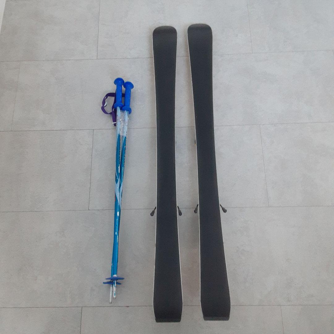 KAZAMAジュニア スキー4点セット110cm M201Jスキーブーツ20cm