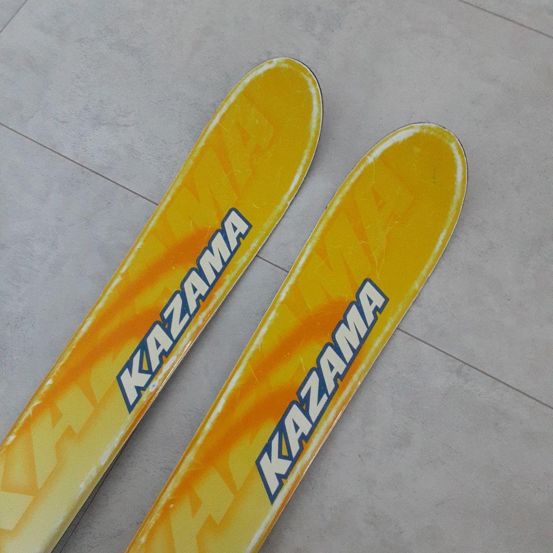 KAZAMAジュニア スキー4点セット110cm M201Jスキーブーツ20cm