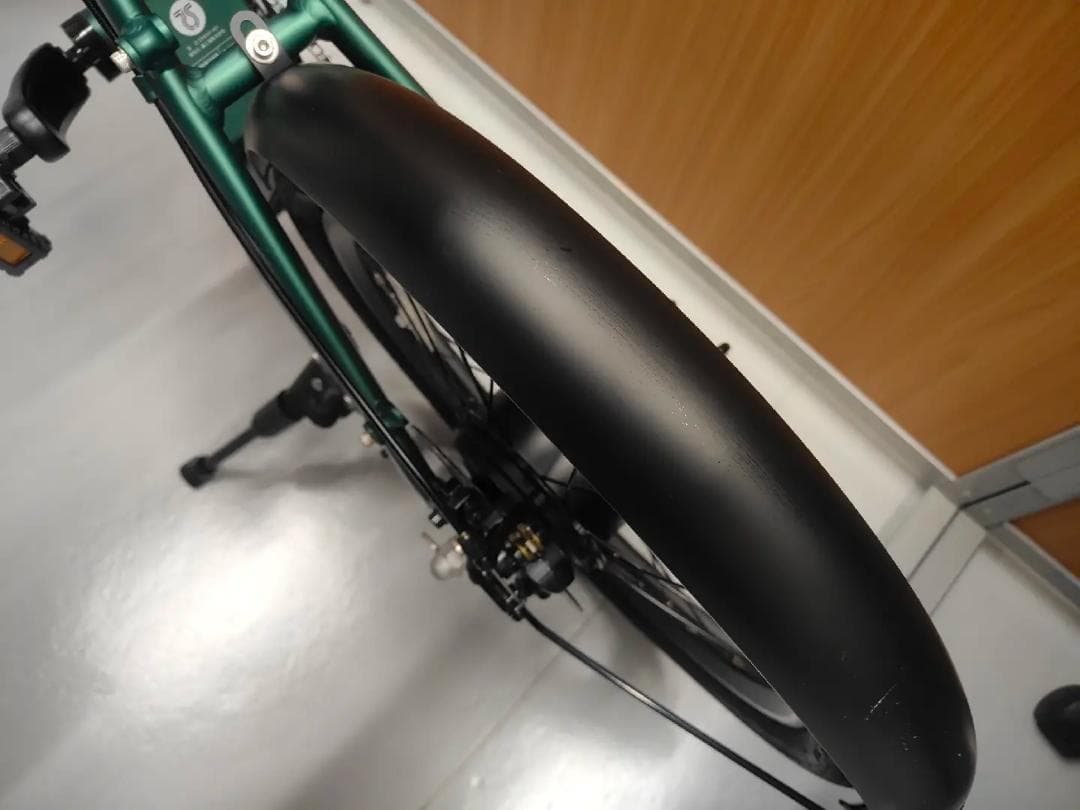 折り畳み電動アシスト自転車ERWAY A01 グリーン