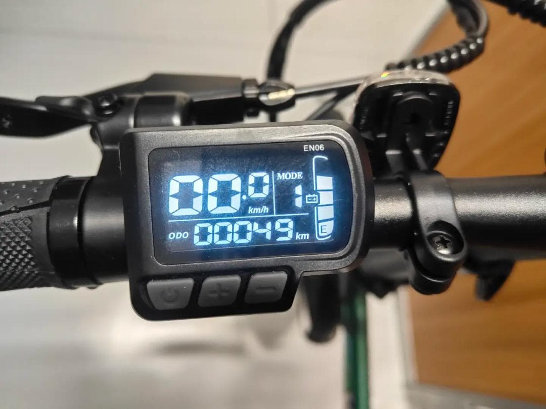 折り畳み電動アシスト自転車ERWAY A01 グリーン