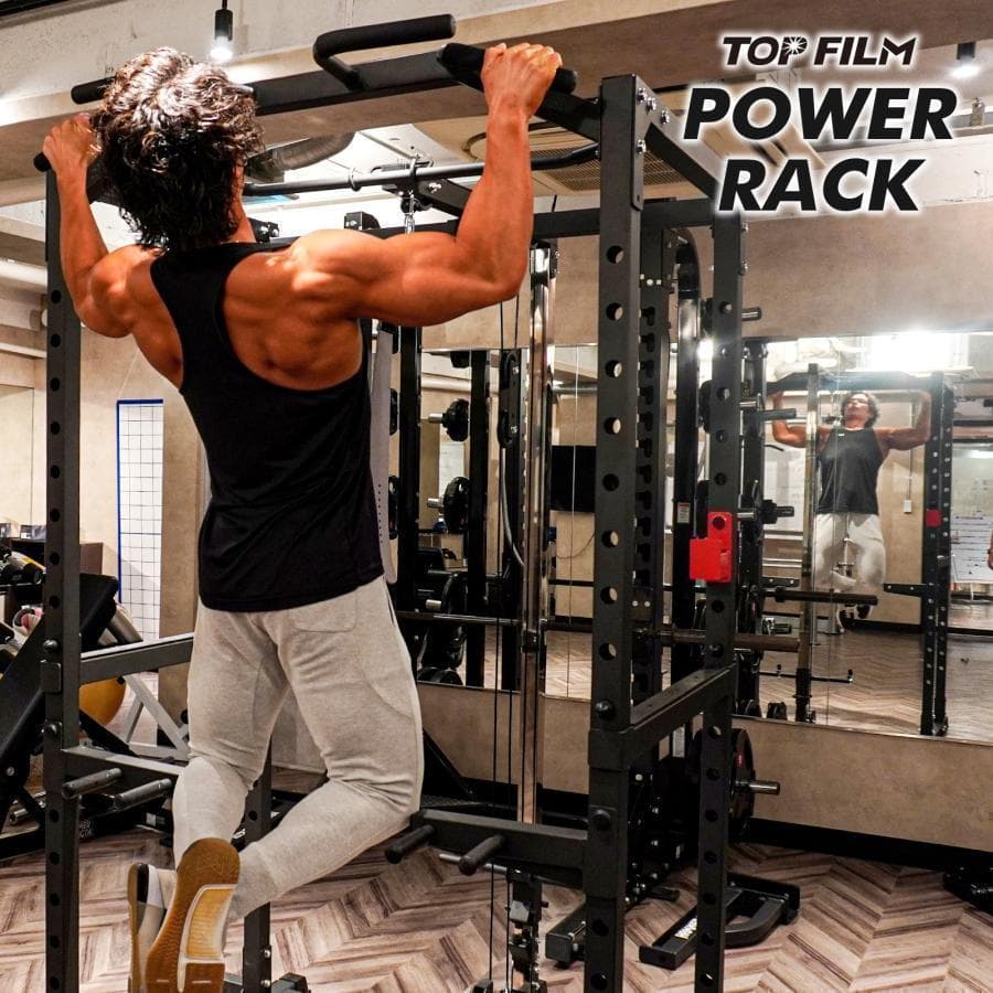 ★新品★ パワーラック ハーフラック12段階調節可能 自宅 家庭用 筋トレ 懸垂