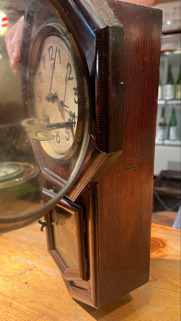 精工舎 八角形ゼンマイ時計