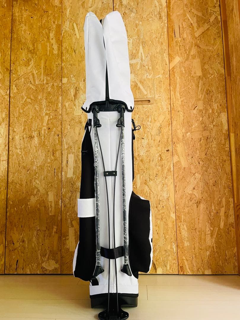 【新品】B&W スタンドゴルフバッグ ホワイト