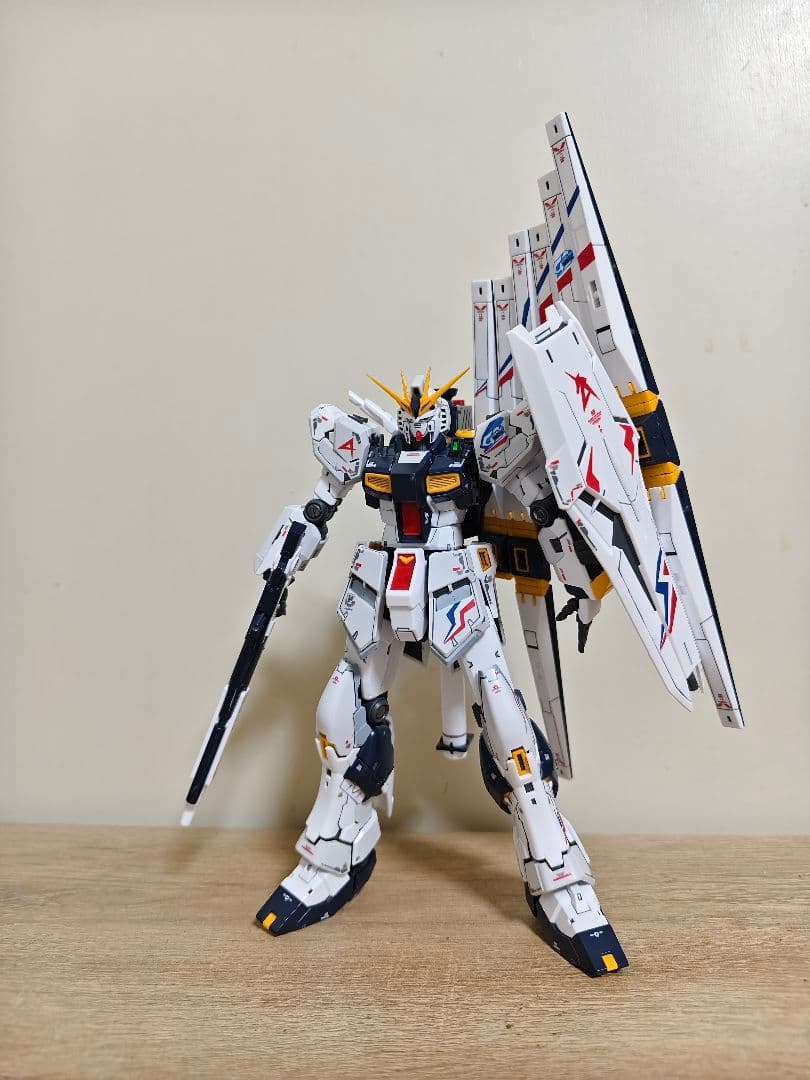 RG νガンダム ニューガンダム タイ限定風 塗装完成品