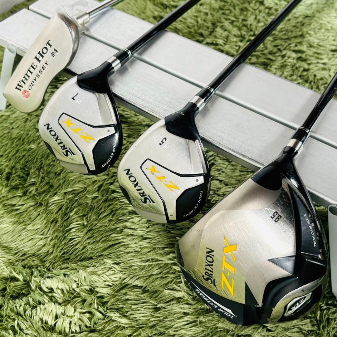 スリクソン Z-TX 12本セット メンズゴルフ 初心者 入門 大人気モデル