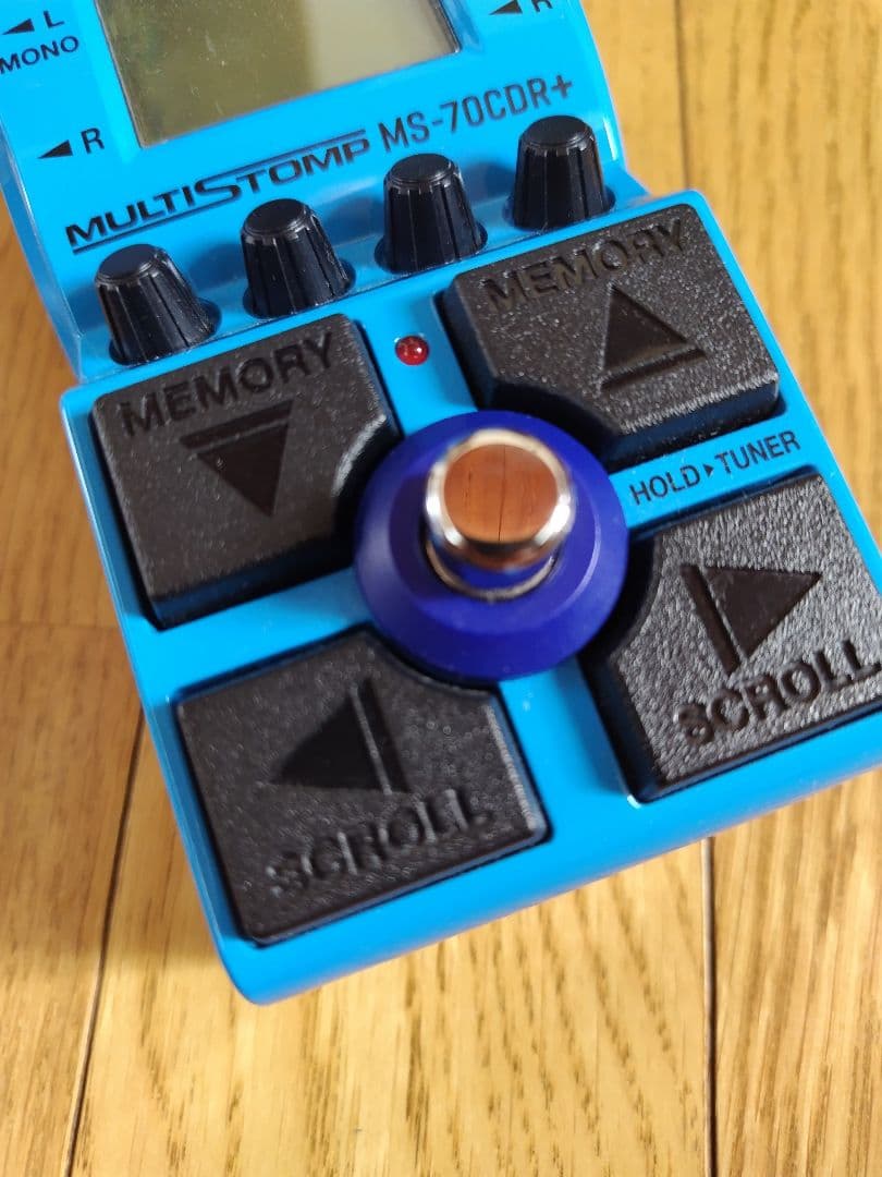 ほぼ未使用品 ZOOM MS-70CDR+ エフェクター マルチエフェクター