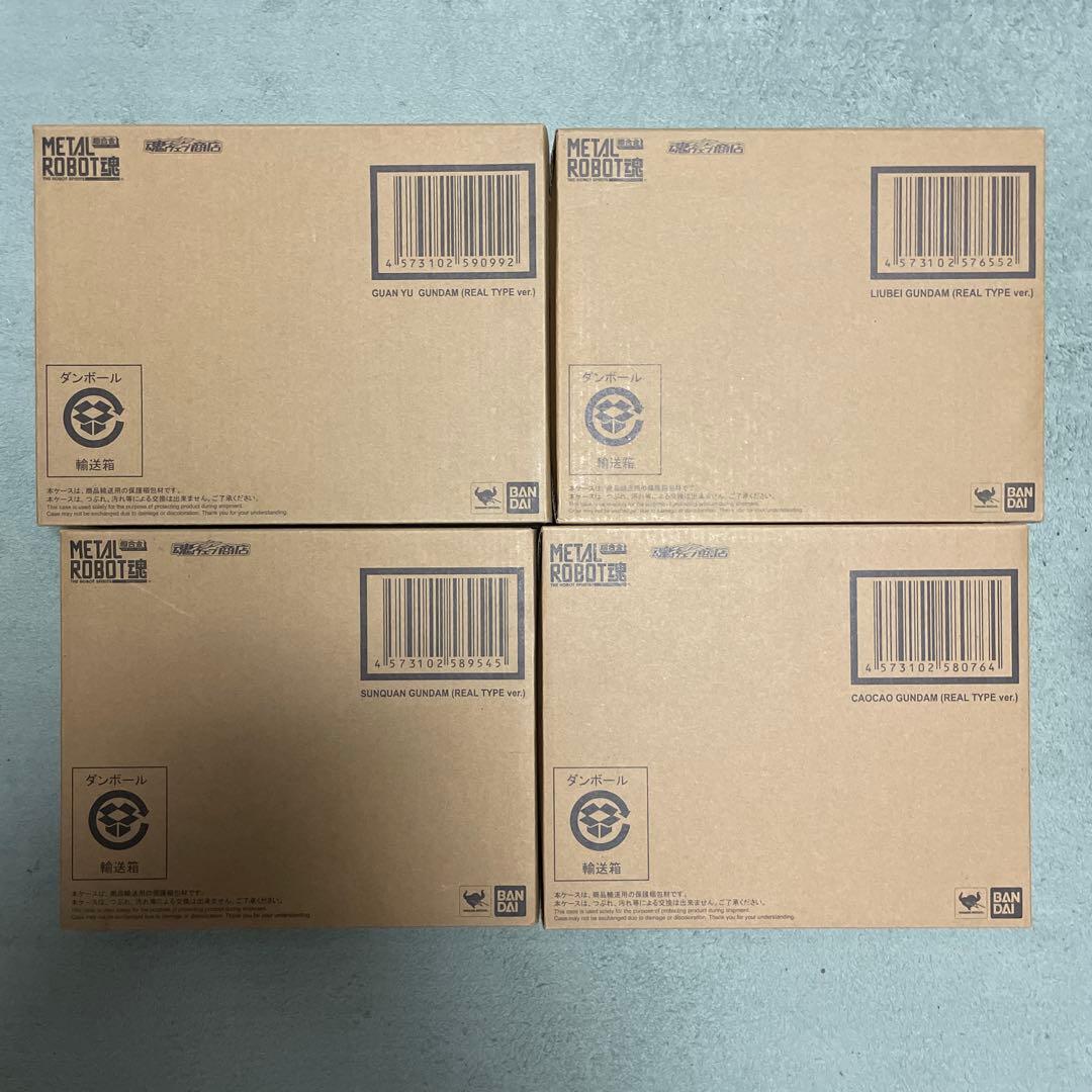L ROBOT魂＜SIDE MS＞三国伝 （リアルタイプver.）4体