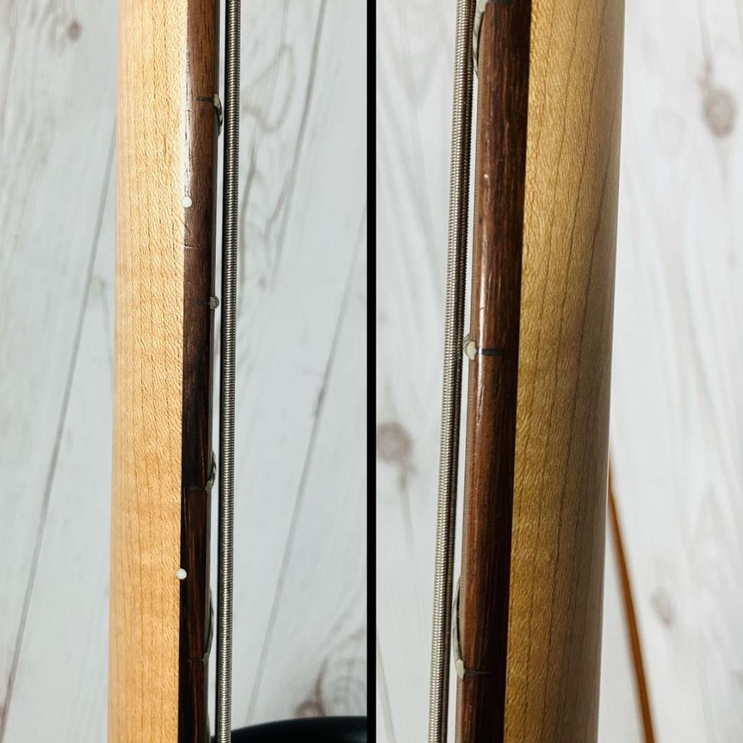 【希少】Squier by Fender J BASS エレキベース レッド