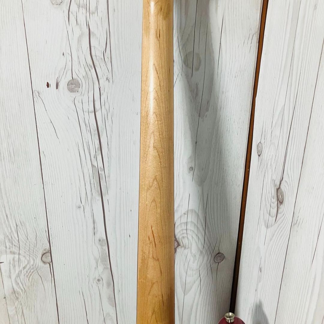 【希少】Squier by Fender J BASS エレキベース レッド