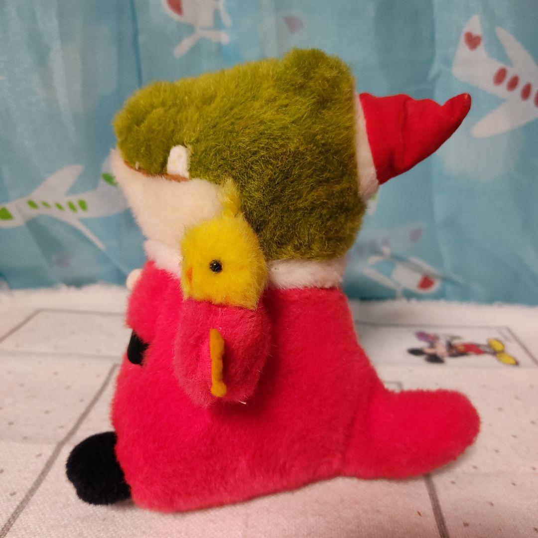 こんにちわに ぬいぐるみ レトロ サンタ セキグチ クリスマス