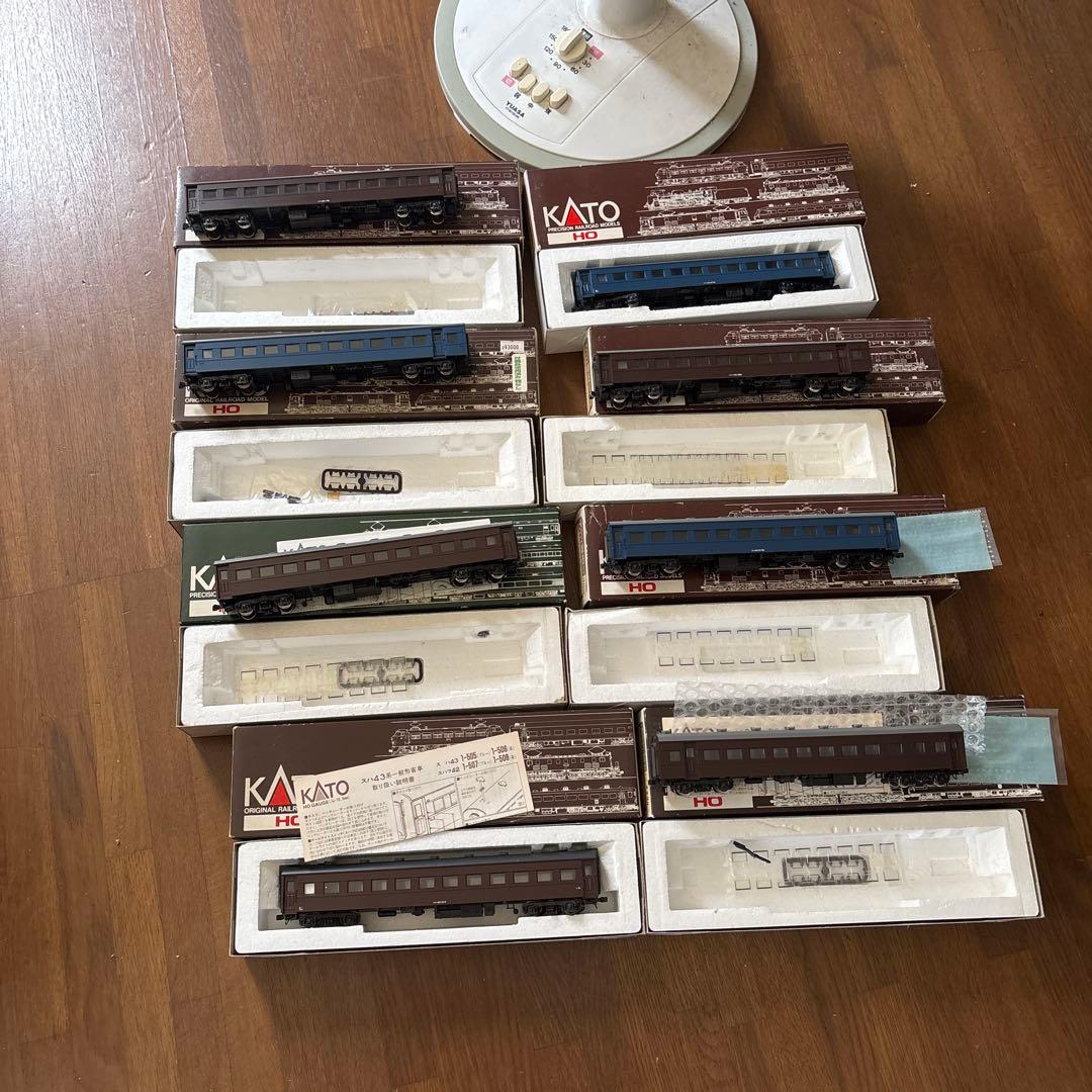KATO HOゲージ鉄道模型 8両セット