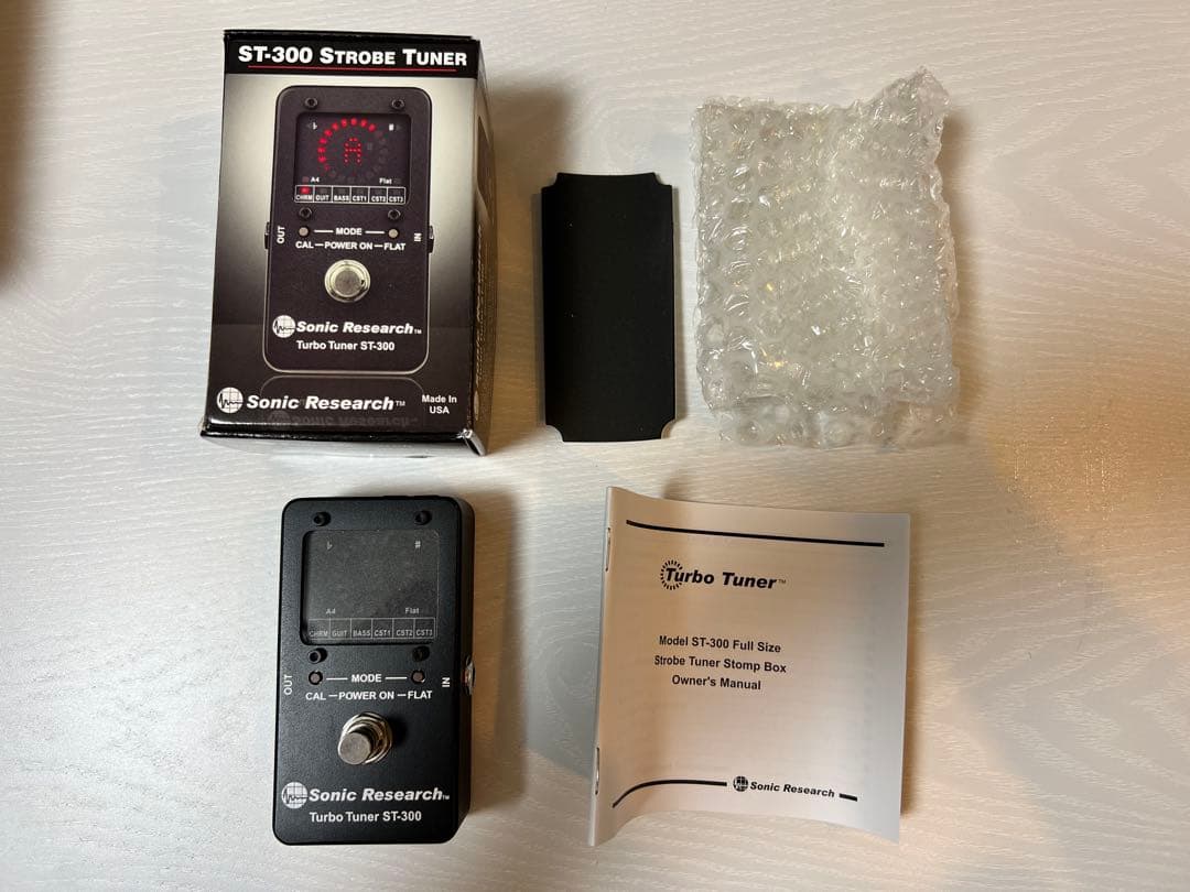 ギター Sonic Research Turbo Tuner ST-300