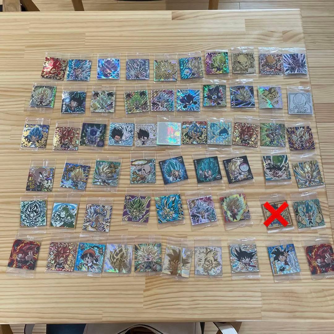ドラゴンボール　ウエハース　シール
