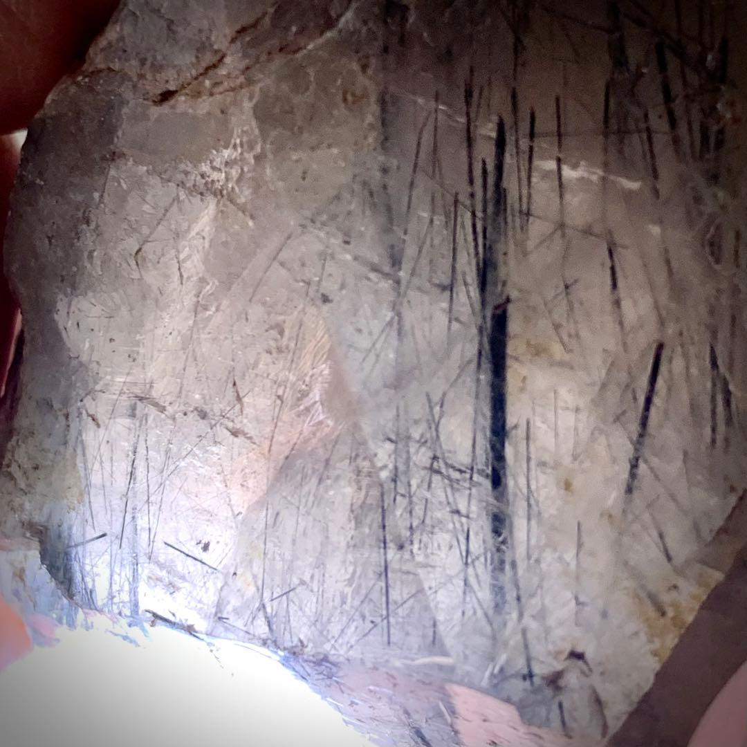 170g！大きなザギ山の針水晶/リーベカイトインクォーツ/ザギマウンテンクォーツ