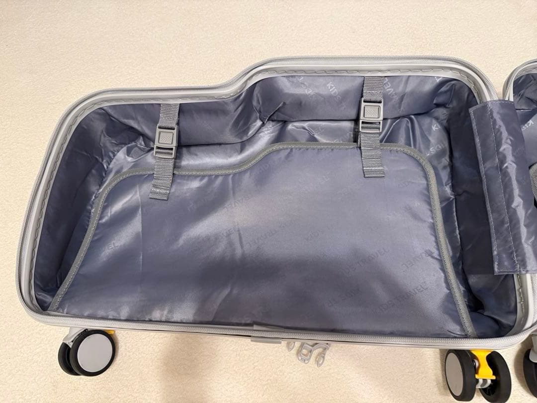 キッズトラベル mini 子供が乗れるキャリーケース 機内持ち込みサイズ