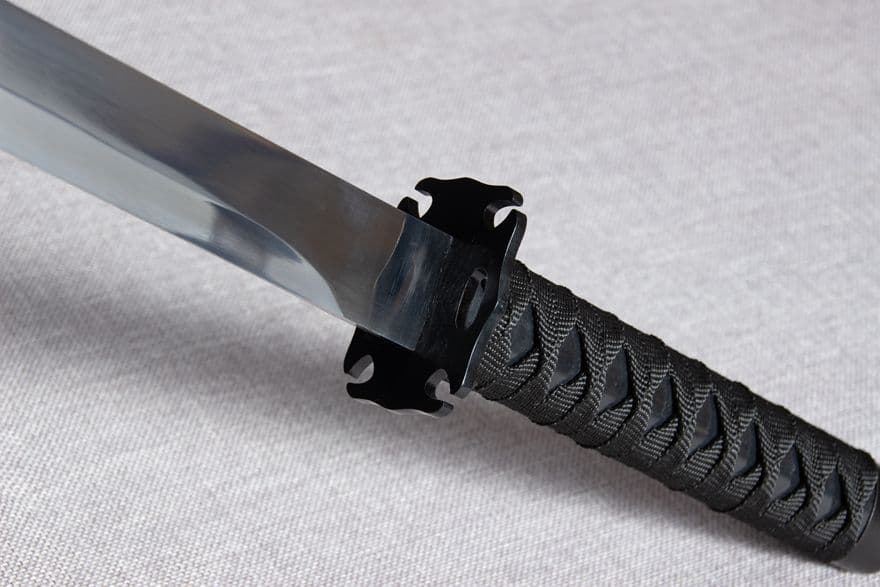 刻龍唐刀3点セット 武具　刀装具　日本刀　模造刀 居合刀