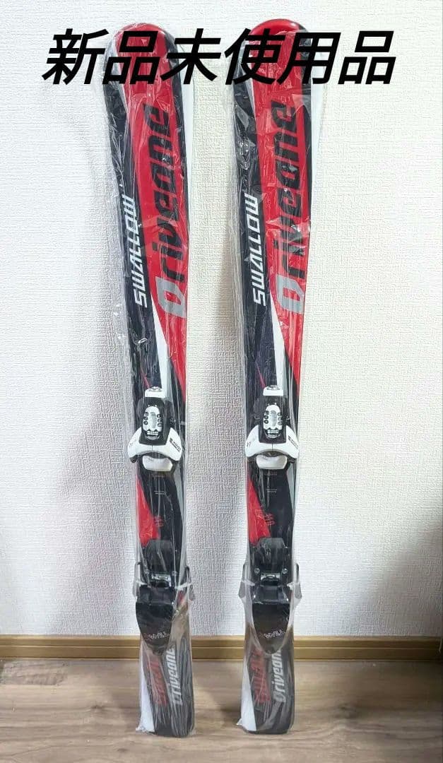 新品　スワロー　SWALLOW　スキー　110cm　ジュニア レッド