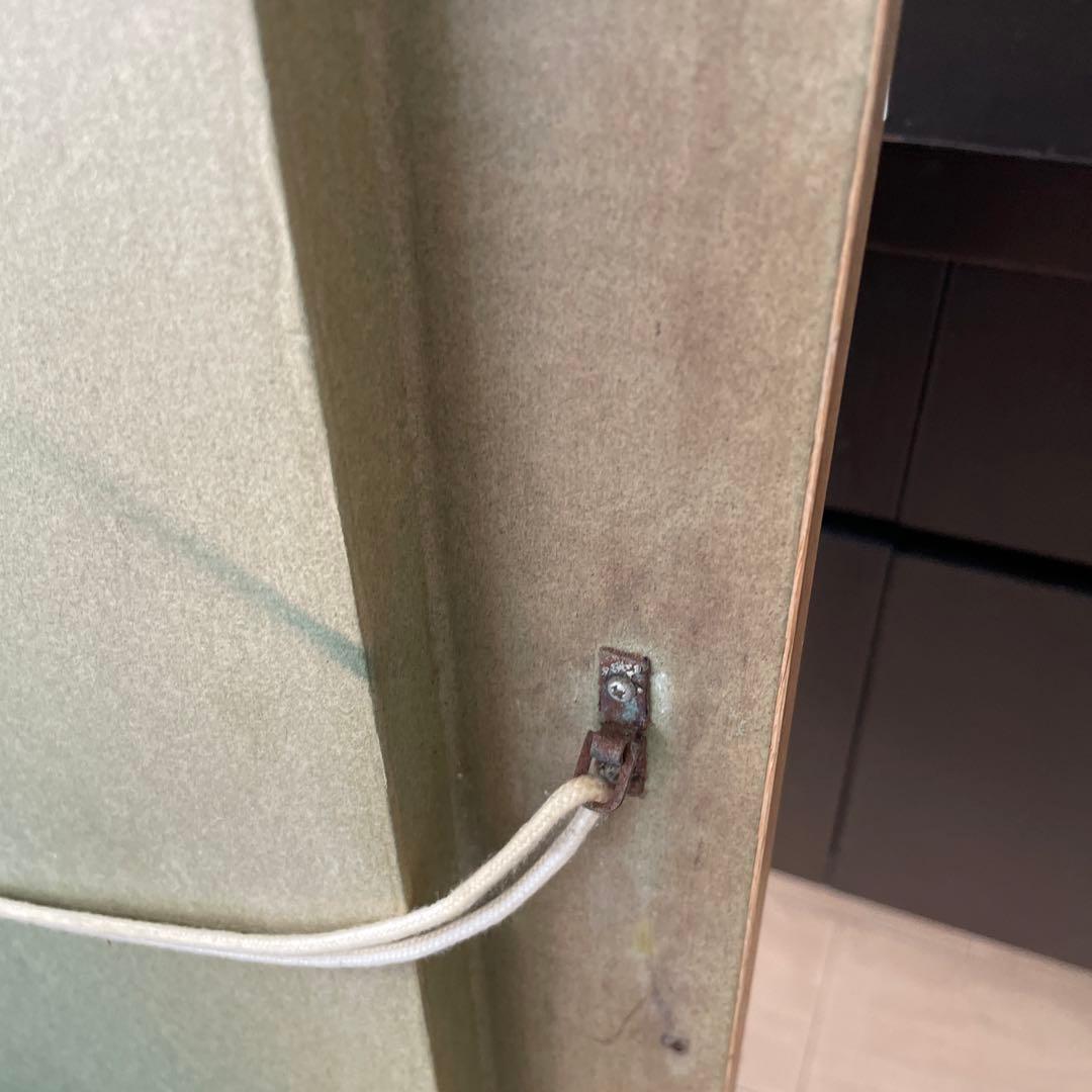 西山晋　落葉の林道　F6