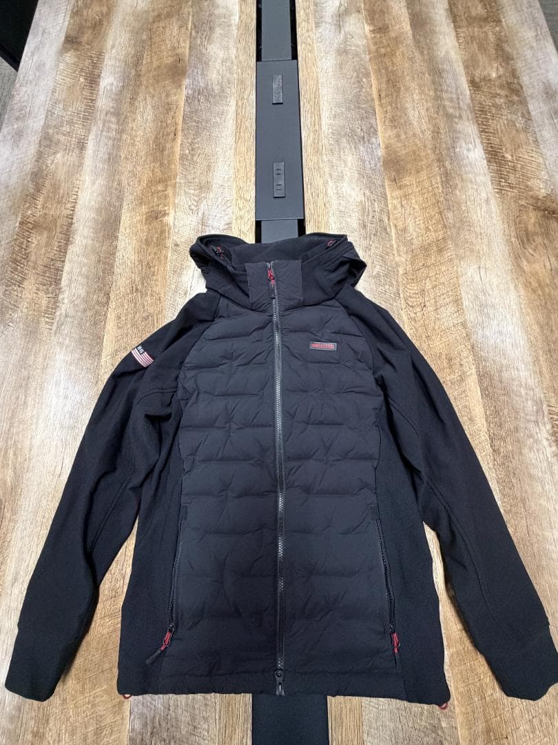 セイちゃんBRIEFINGハイブリッドダウンジャケット BRG223M36